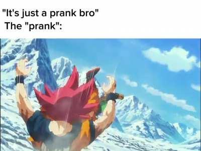 Those birthday party head slams