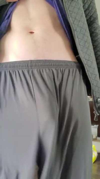 Basket ball shorts always show it off the most