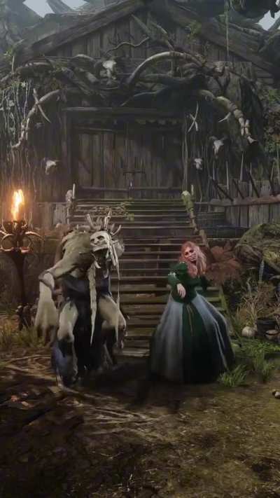 Final scene of Baldur's Gate 3 if it was a 2000s movie