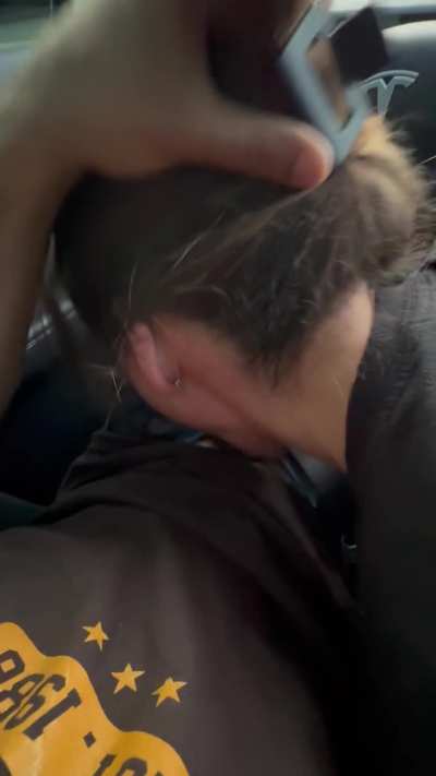 Throating while charging…