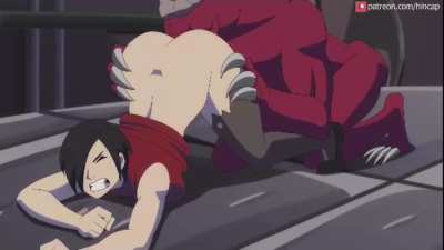 Defeated by the alpha (hincap)