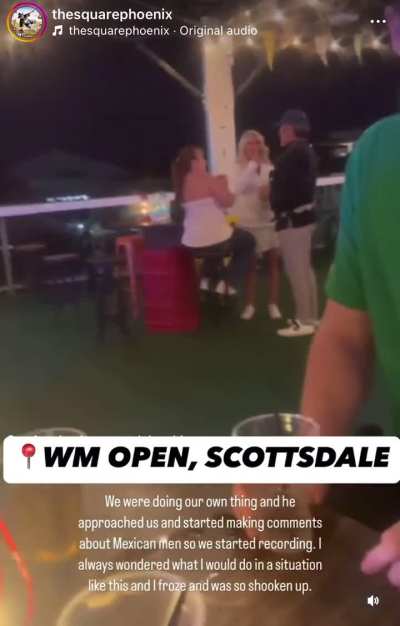 Racist Scottsdale chode runs his mouth