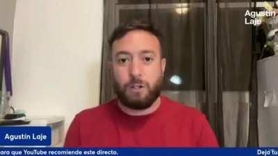 Agust&iacute;n Laje: "Cada balazo bien puesto en cada zurdo, ha sido un momento de regocijo"
El polit&oacute;logo de la ultra derecha que apoya a Javier