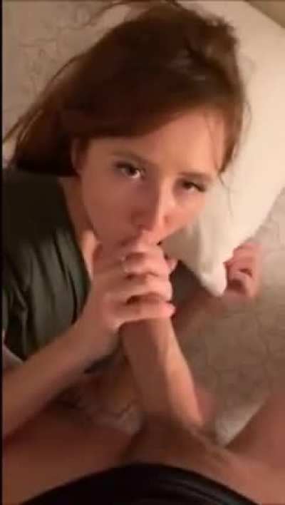 She's always ready for this dick