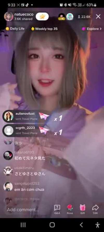 She earns about half a million dollars a year doing this.