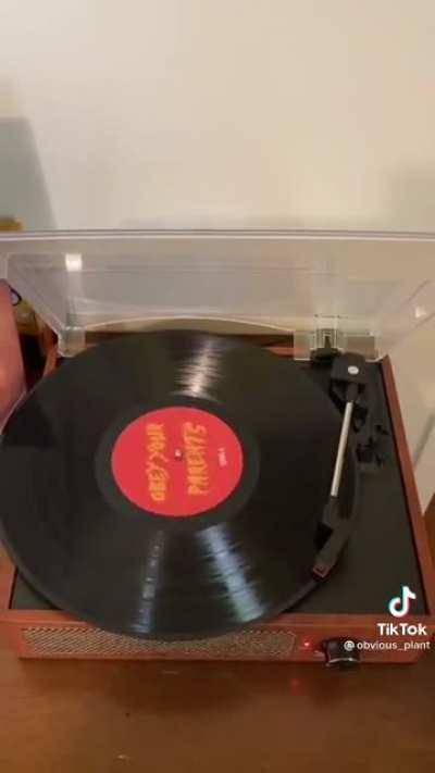 Obey your parents, brother.