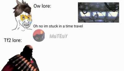 I made tf2 vs overwatch lore meme if you are an alpha check it out on yt as well  