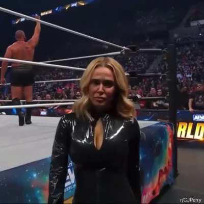 CJ Perry at AEW Worlds End