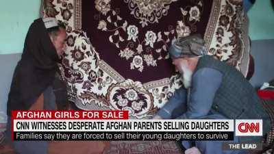 “This is your bride. Please take care of her — you are responsible for her now, please don’t beat her” says 9 year old Parwana’s father as he sells her to a 55 year old man. This is Afghanistan.