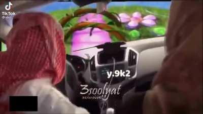 Riyadh drivers on Eid.