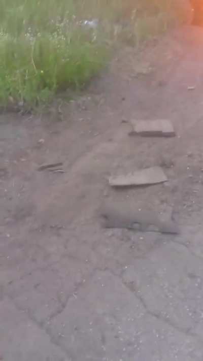 Russians entered a mined area