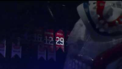 Ken Dryden standing ovation