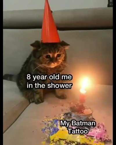 i remember when i used to get fake tattos as a kid