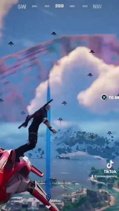 When all you want to do is land at the new POI 