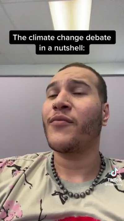 Climate Change Debate in a Nutshell