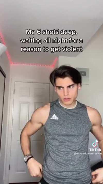 Watch out for this one boys, he about to TikTok dance you flat out