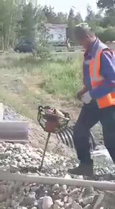 They can't stop the earth drilling machine