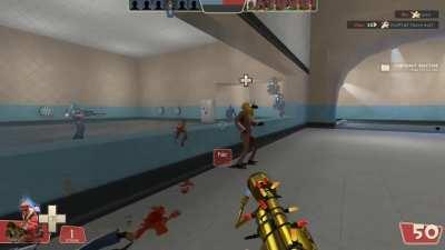 Have you ever seen a spy asserting dominance before market gardening another spy and then fucking dying? Well now you can say you did