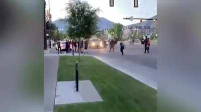 Being a victim is hard when there are people recording you being the complete opposite!