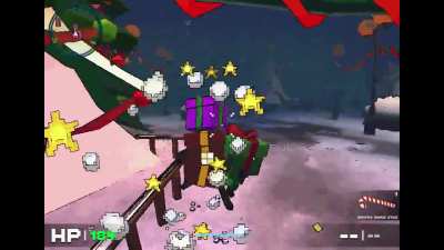 I wanted to make a cozy winter level… it turned into this.