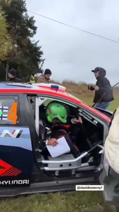 Unbelievable but no one was injured - just a driver error