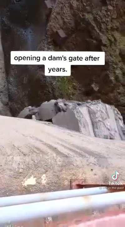 Thanks I hate opening a dam's gate after having it closed for years