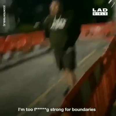 to break the boundaries