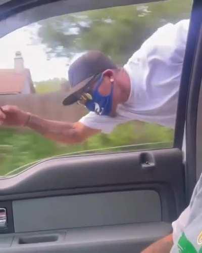 Blunt man, the passer of blunts