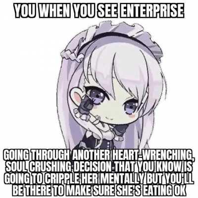 Always waiting for her shining knight. [Belfast]