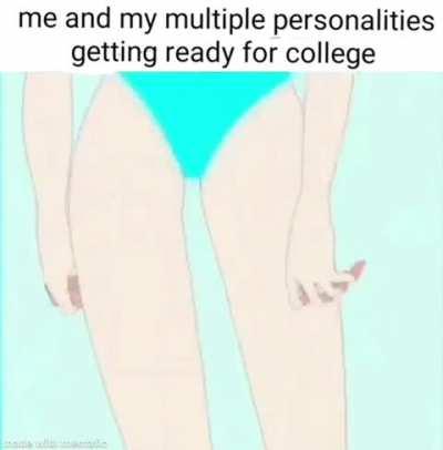 Boyzers go to college to get more knowledge,  gurls go to venus to get a bigger penis >////<