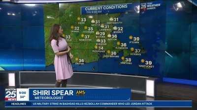 Shiri Spear Boston 25 - Weather Wall Segments