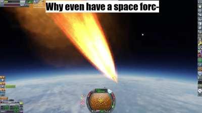 I belive we should focus on firing tungsten rods from space onto earth.