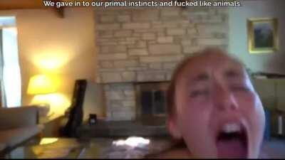 Sweaty Sister fucking like a bitch in heat!