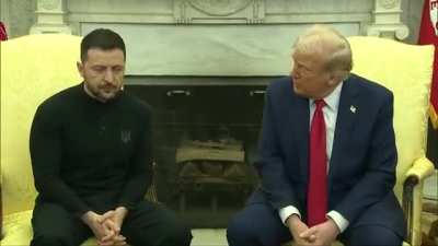 Zelensky literally says 