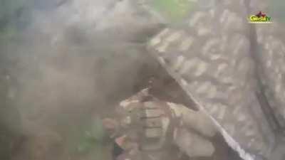 Turkish soldier finished off by PKK fighter