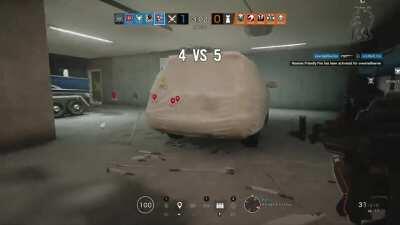 When you try to kill the hostage... but ace