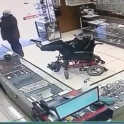 An insane robbery