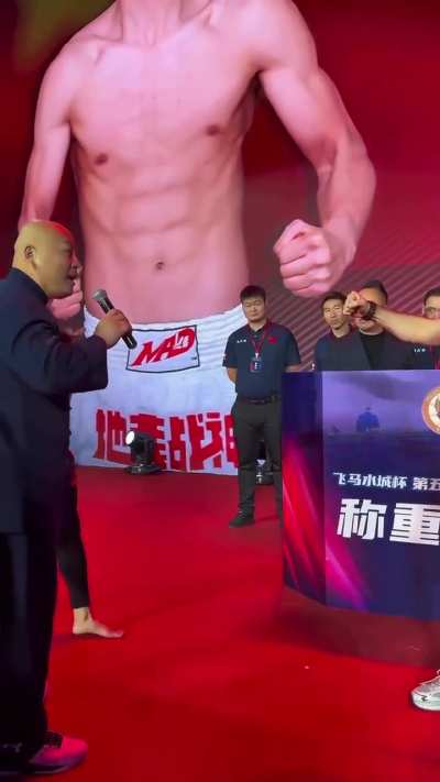 Let me say a few words first 