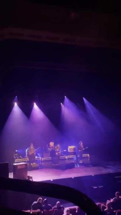 Tame Impala’s first actual performance back tonight at the WA Music awards in Perth. What an incredible show. (Solitude is Bliss)