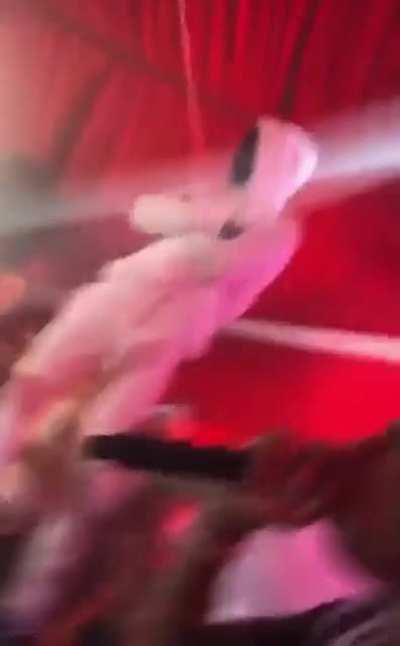 Lil Uzi Vert, Travis Scott, and Kid Cudi at the party