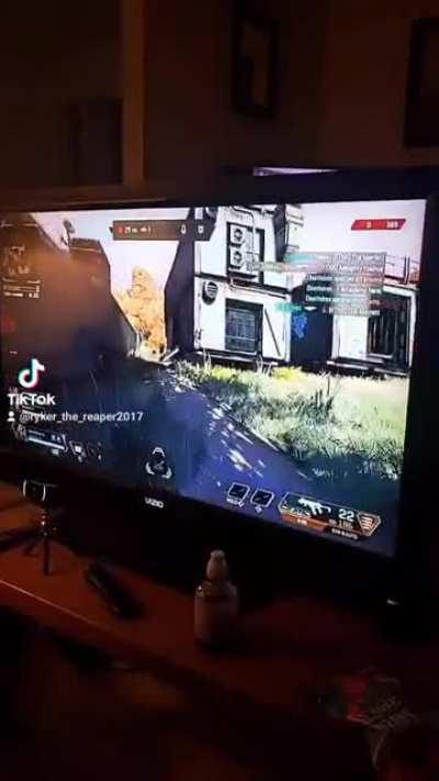 For anyone who had doubts this is my 3 year old playing apex. He streamed for the first time tonight and absolutely loved it!