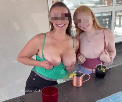 After a few drinks, we're both ready for some fun