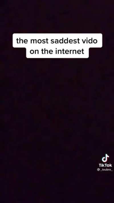 So sad! 🥺