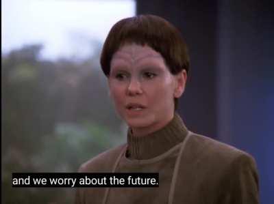 Star Trek discusses gender politics in 1992
