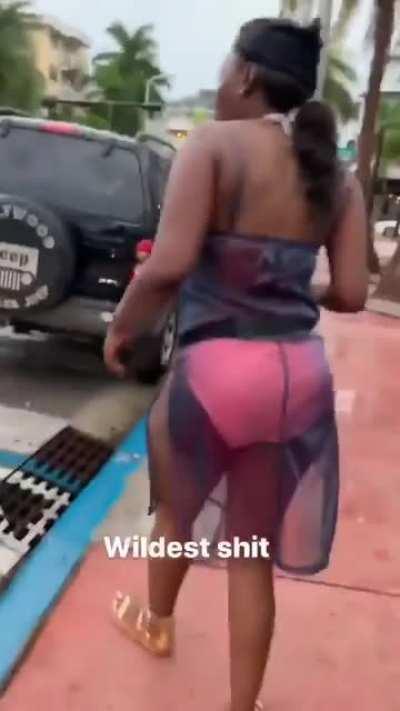 Woman pushes man into the street and he gets hit by a van