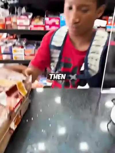 Amazing shop owner helping kids to do good