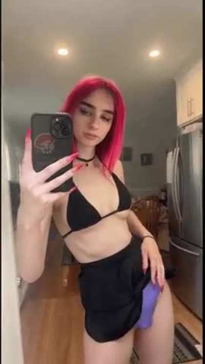 You walk in on me like this in the bedroom. Would you rather jerk off on your own or join in?😈