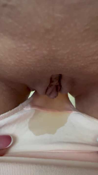 I took a piss in my own panties!