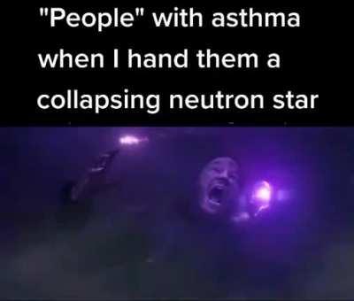 Asthma be like that sometimes…