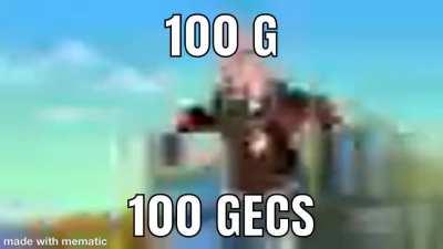 More like 100 secs 🤮🤮🤮🤮